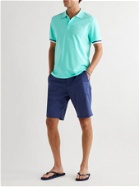 Vilebrequin - Palatin Slim-Fit Cotton-Piqué Polo Shirt - Blue