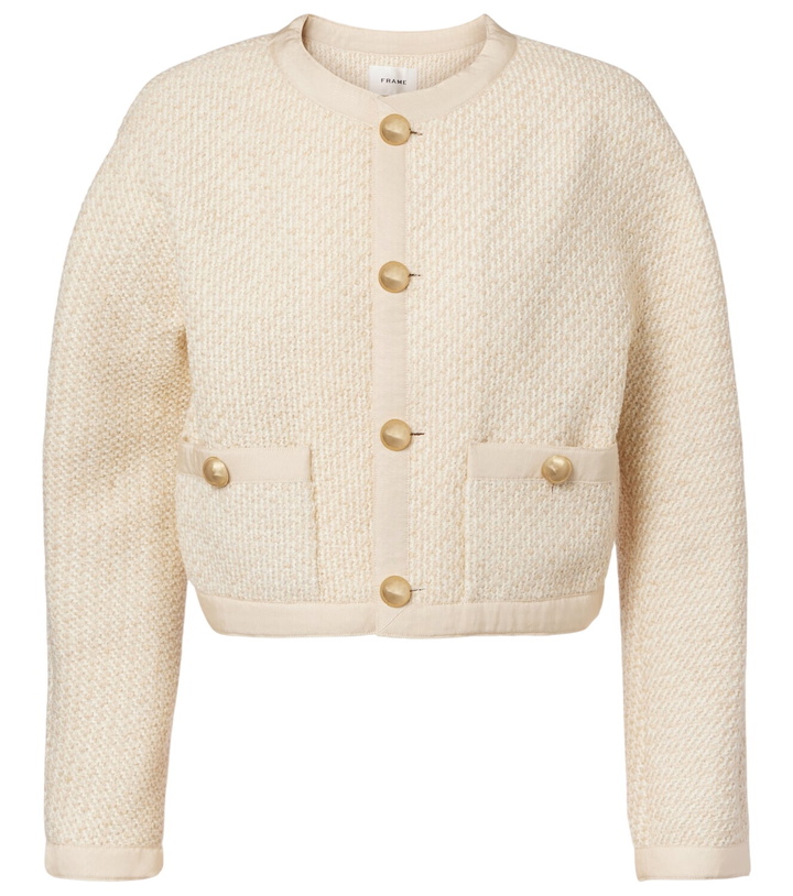 Photo: Frame Trim cropped jacket