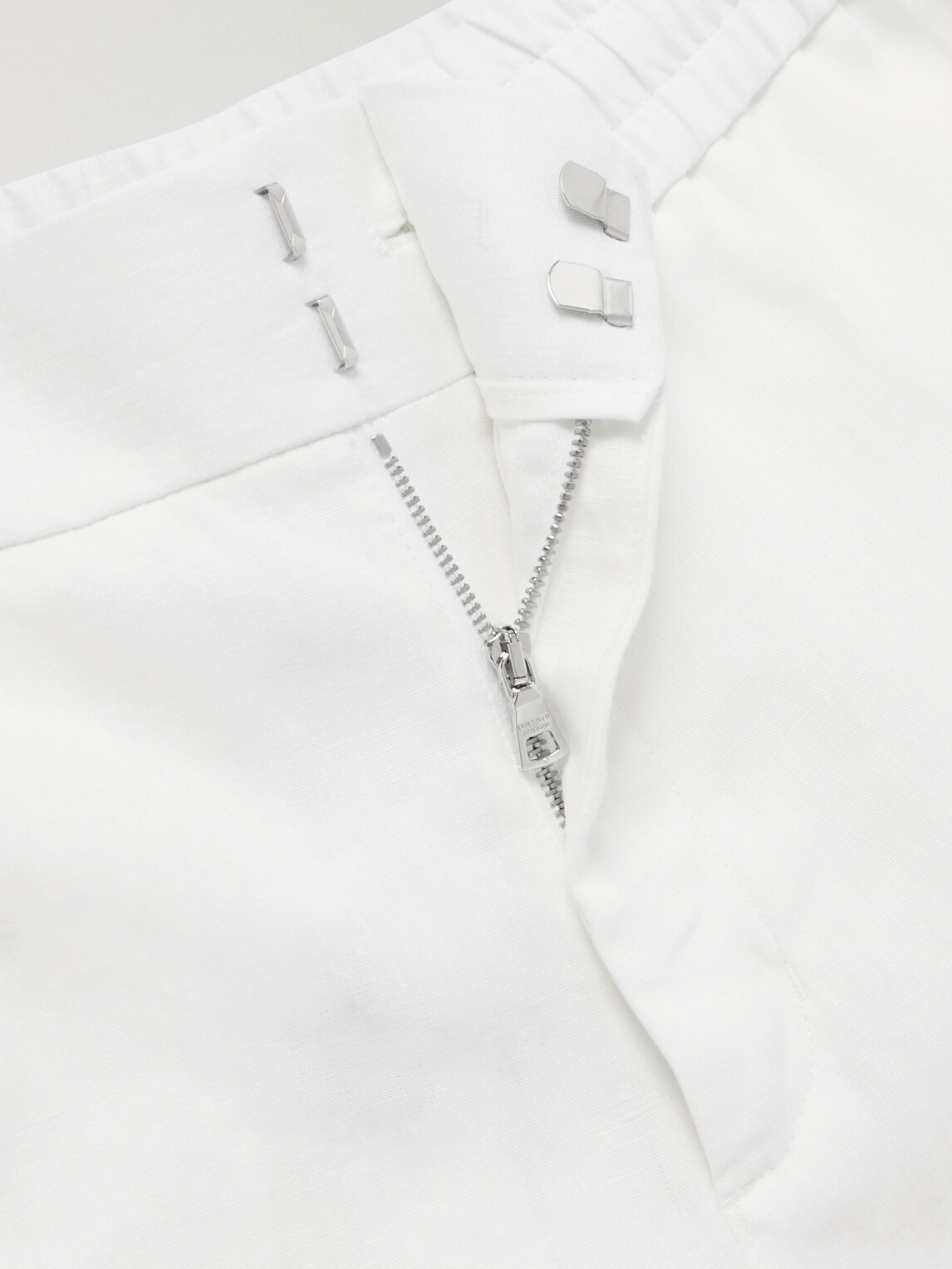 Orlebar Brown - Cornell Straight-Leg Linen Trousers - Neutrals