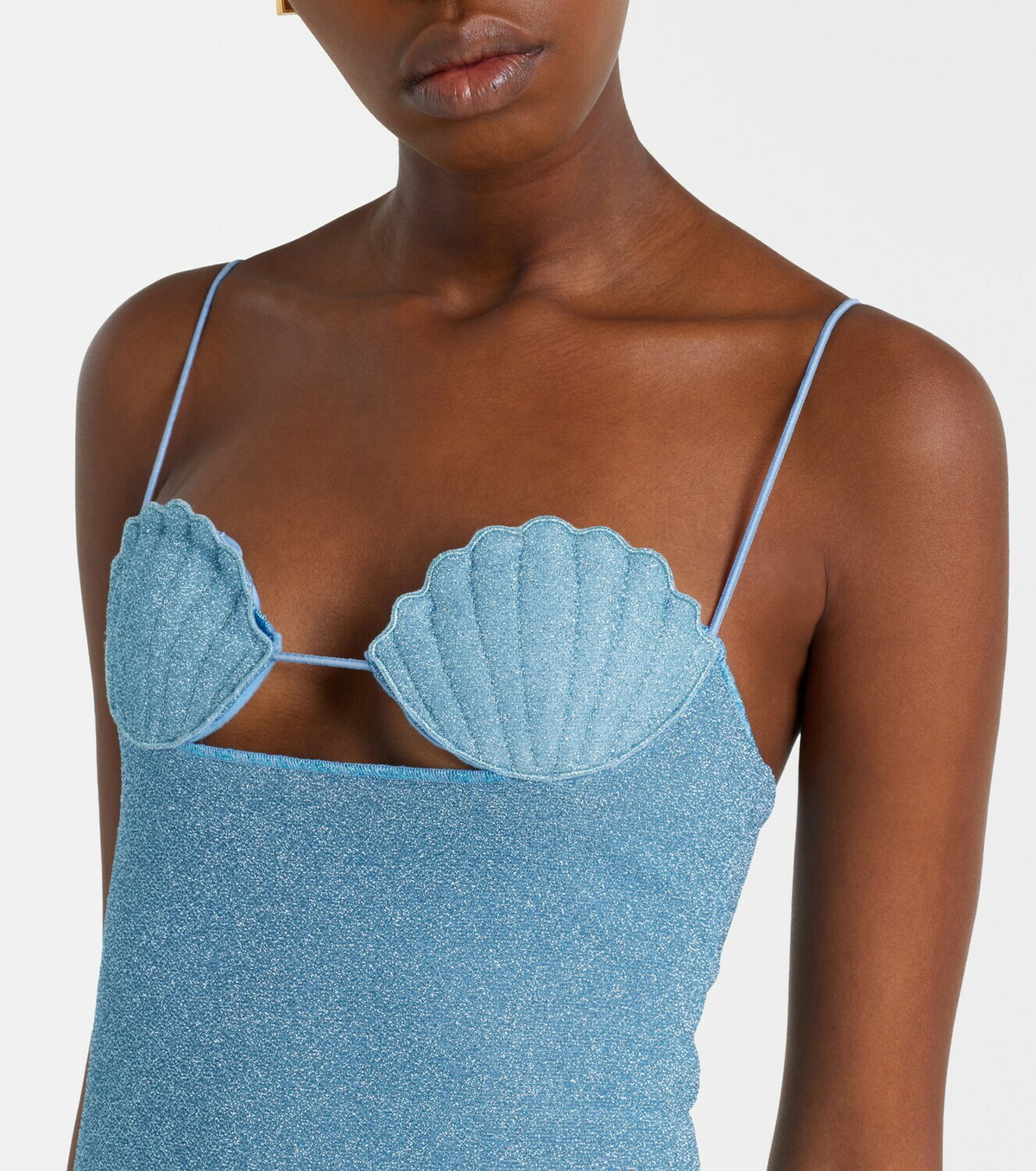 Oséree Lumière midi dress