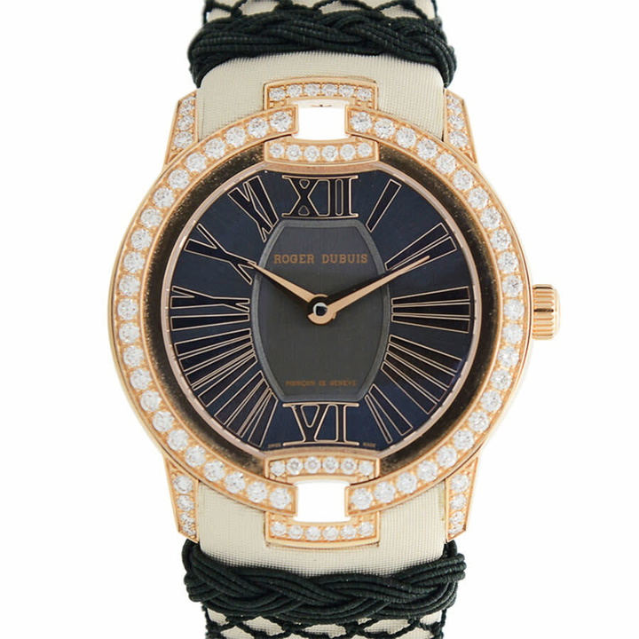 Photo: Roger Dubuis Velvet Automatic Diamond Black Dial Ladies Watch RDDBVE0015