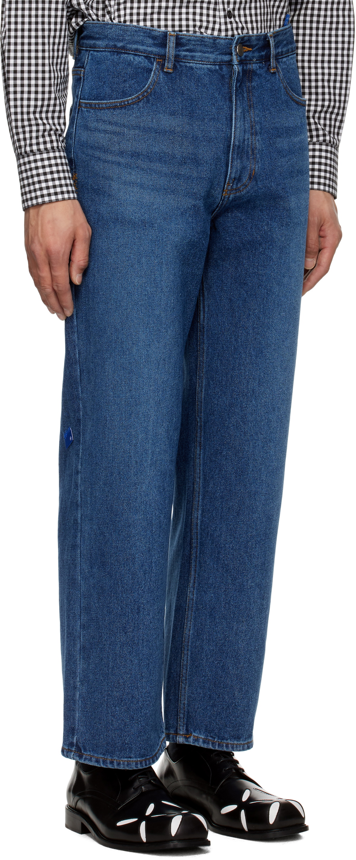 ADER error Blue Sig; TRS Tag 01 Jeans