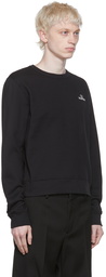 Valentino Black Cotton Sweatshirt