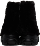Rombaut Black Boccaccio II Faux-Fur Chelsea Boots
