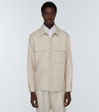 Zegna - Linen overshirt