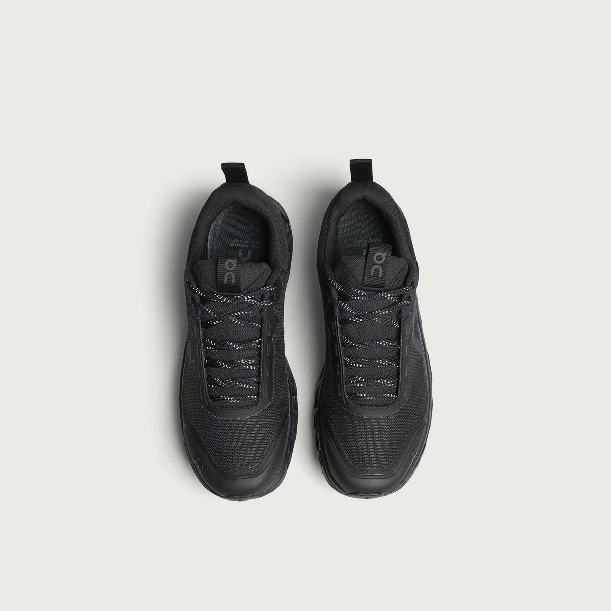 ON Men's Cloudmster 1 WP Sneaker in Black/Black