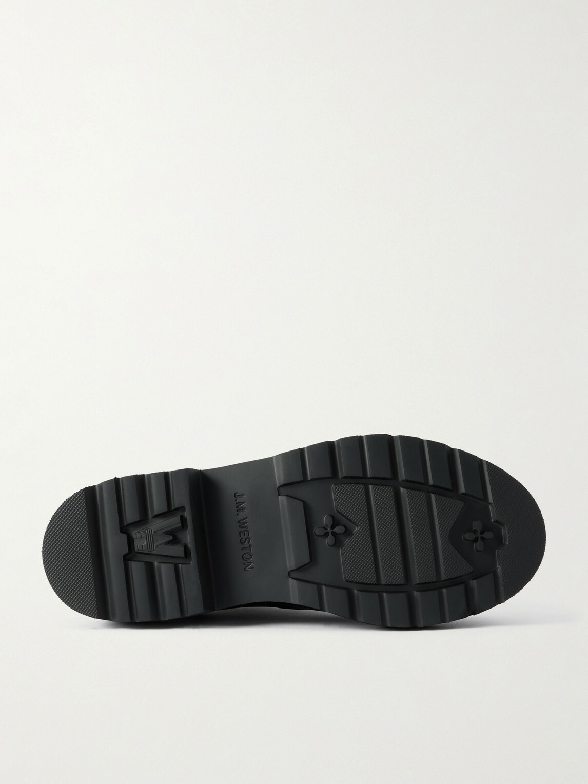J.M. Weston - Weston & Sons Leather Derby Shoes - Black