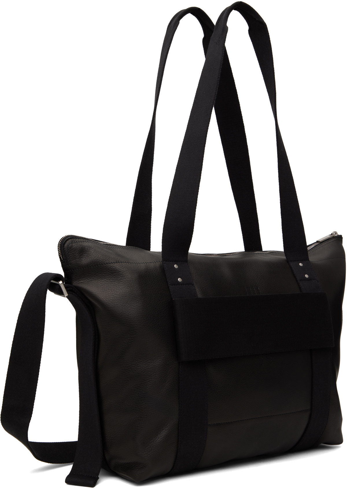 【関税&送料込】Rick Owens Black Leather Trolley Tote Rick Owens Black leather trolley tote | TheDoubleF