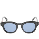 Kenzo Eyewear KZ40163I Sunglasses in Shiny Black/Blue