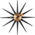 Vitra Black Sunburst Clock