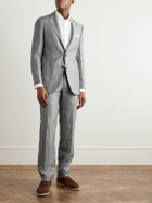 Kiton - Linen Blazer - Gray