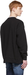 Dsquared2 Black D2Tribe Slouch Sweatshirt