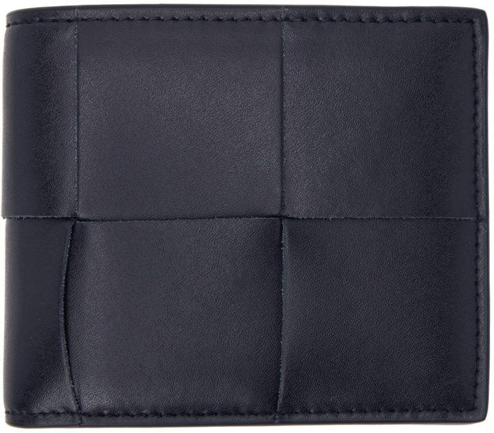 Photo: Bottega Veneta Black Bifold Wallet