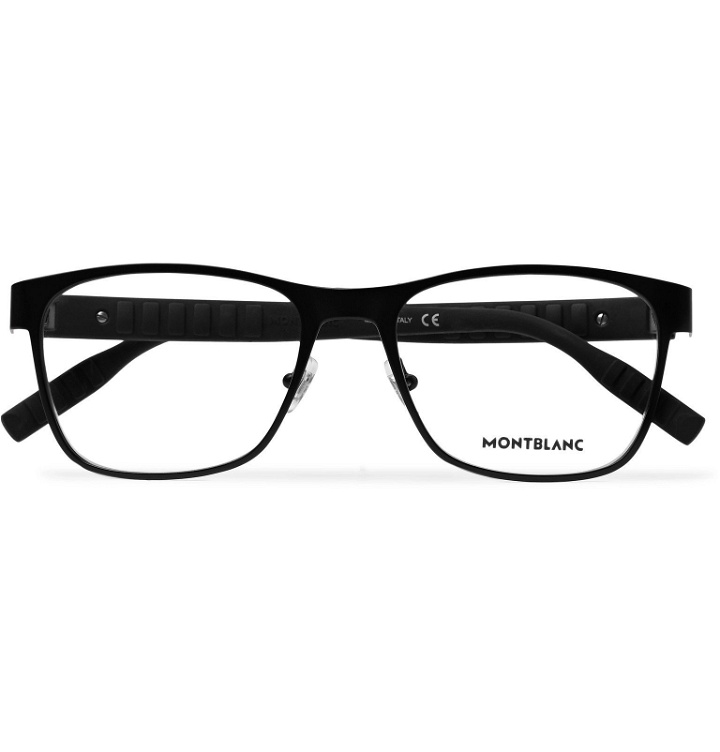 Photo: Montblanc - D-Frame Metal Optical Glasses - Black