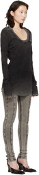 KNWLS Black Bellona Tunic Minidress