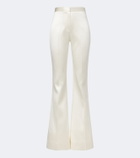 Danielle Frankel Bridal Daulton wool and silk flared pants
