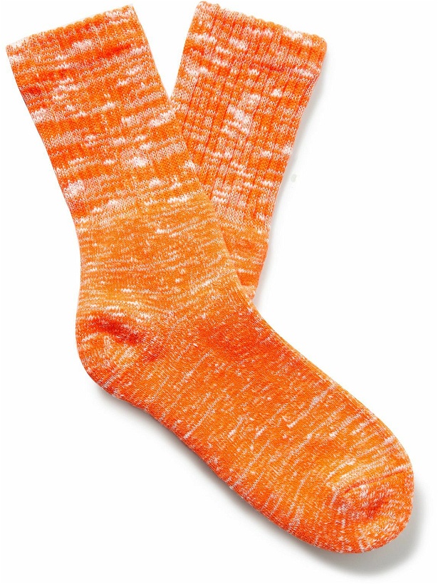 Photo: Rostersox - Space-Dyed Cotton-Blend Socks