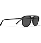 Brioni - Aviator-Style Acetate Sunglasses - Black
