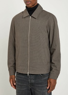 Wax London Eldon Houndstooth Jacket Brown