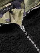 Rag & Bone - Shell-Panelled Sherpa Hooded Jacket - Black