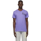 Helmut Lang Purple Helmut Land® Map Standard T-Shirt