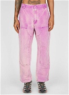 NOTSONORMAL - Washed Working Jeans in Purple