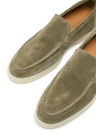 Aurélien Yacht Suede Loafers Green