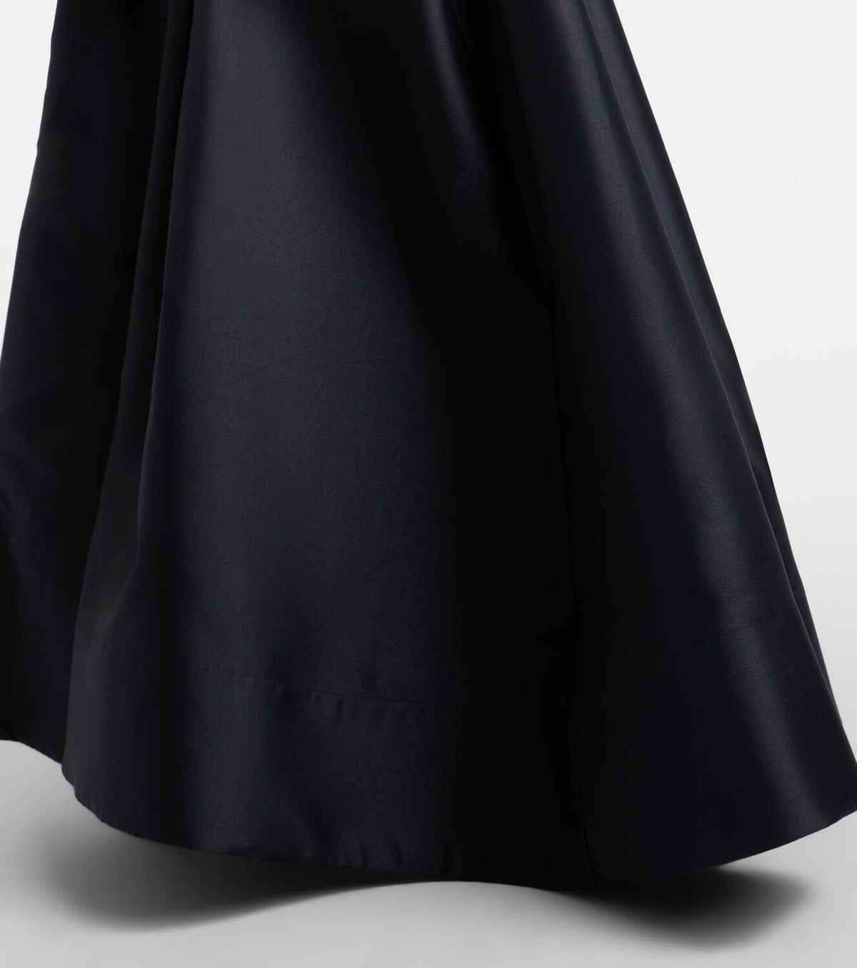 Rebecca Vallance Zendaya satin-paneled bustier gown