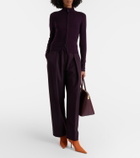 Victoria Beckham Sloan suede ankle boots