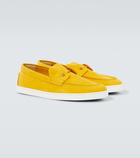 Christian Louboutin Chambeliboat nubuck boat shoes