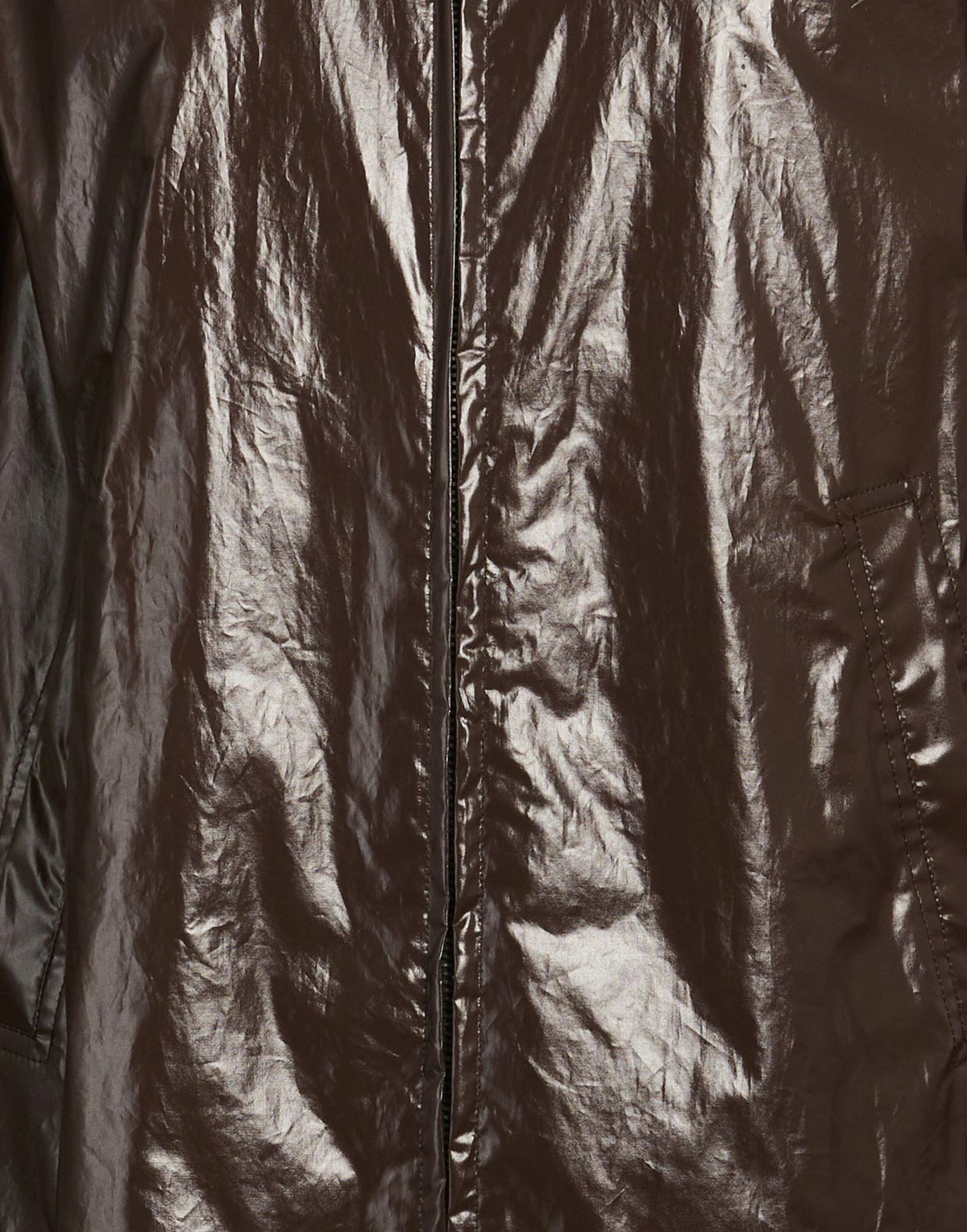 Rick Owens Mens Jacket Dark in Brown