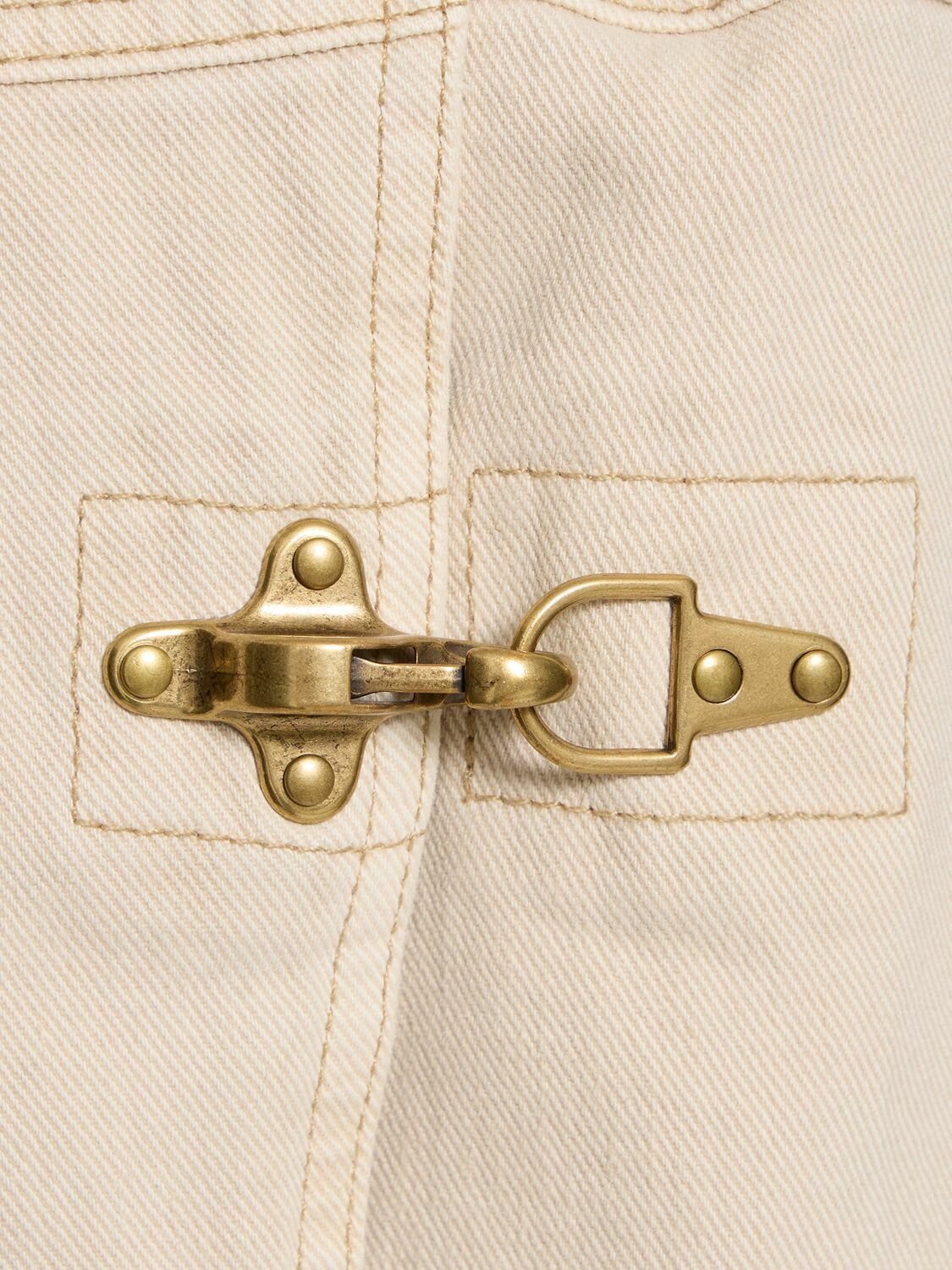 ISABEL MARANT Biane Cotton Denim Jacket Isabel Marant