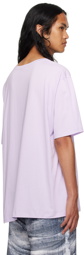 Balmain Purple Bonded T-Shirt