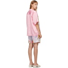Im Sorry by Petra Collins SSENSE Exclusive Pink Graphic Shirt and Shorts Set