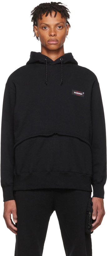 Photo: Undercover Black Eastpak Edition Hoodie