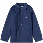 Battenwear Men's Lined Beach Breaker Jacket in Navy