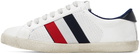 Moncler White Ryegrass Sneakers