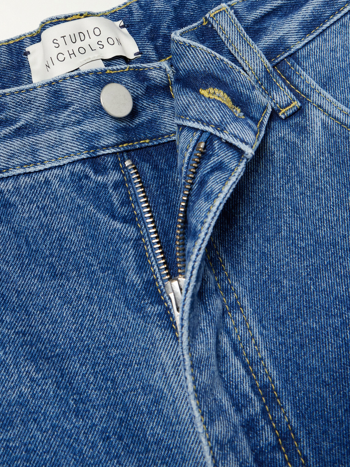 Studio Nicholson - Paolo Barrel-Leg Jeans - Blue