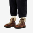 Grenson Women's Nettie Shearling Boot in Dark Brown