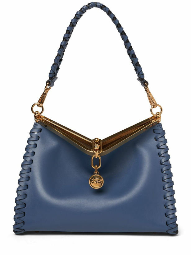 Photo: ETRO - Medium Vela Braided Leather Bag