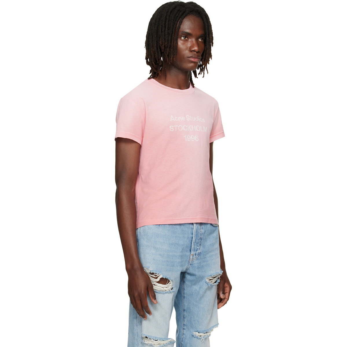 Acne Studios Pink Faded T-shirt