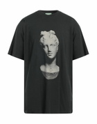 Aries Mens T-shirt in Black