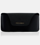 Dolce&Gabbana Embellished rectangular sunglasses