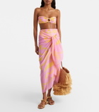 Cala de la Cruz Luana printed beach cover-up