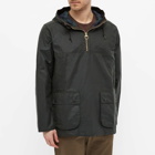Barbour Men's Wax Camo Smock - White Label in Sage