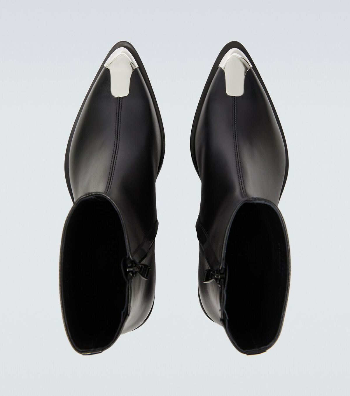 Alexander McQueen Punk leather ankle boots Alexander McQueen