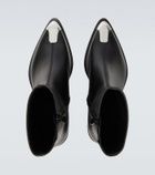 Alexander McQueen Punk leather ankle boots