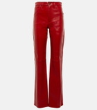 Dodo Bar Or High-rise leather pants