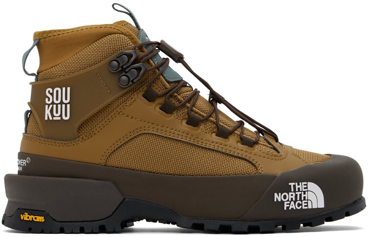 Photo: UNDERCOVER Brown The North Face Edition Soukuu Glenclyffe Boots