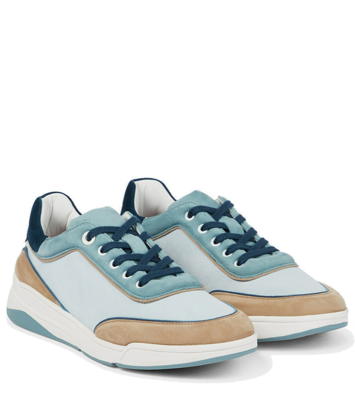 Photo: Loro Piana - Play suede sneakers